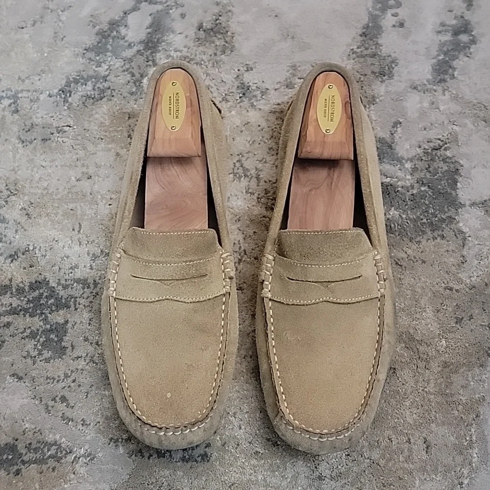 Men's Tan Drivers - Picture 2 of 4